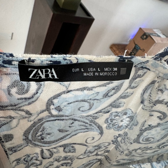 Zara Printed Midi Dress - Picture 10 of 10